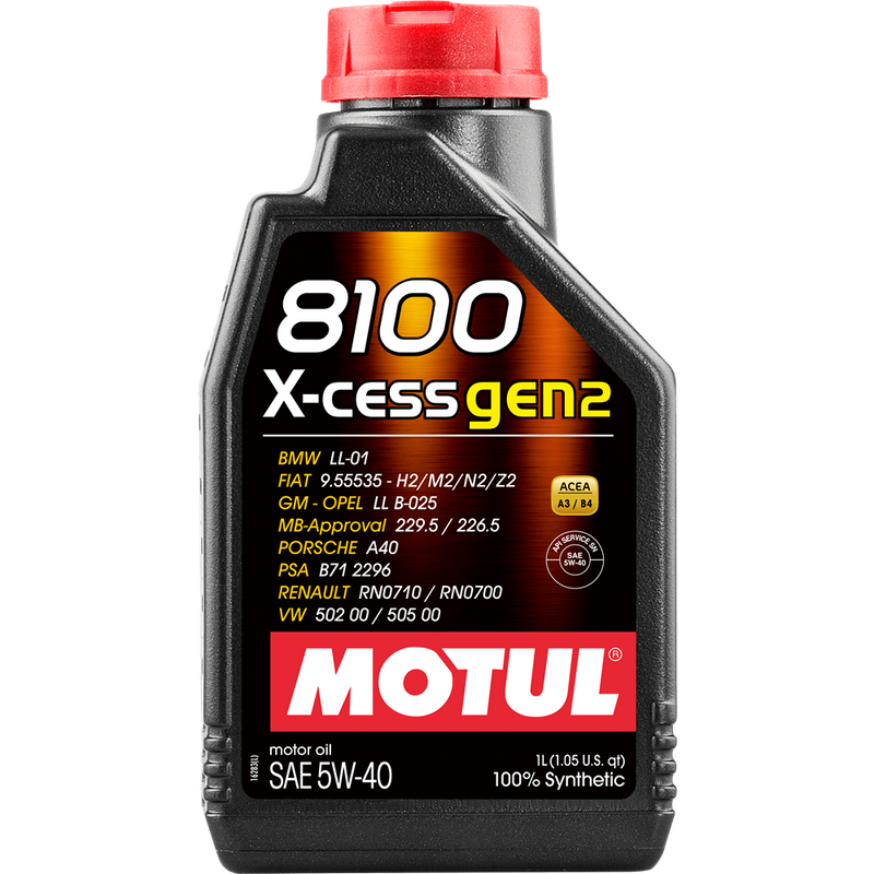 Motul 8100 X-cess Gen2 5W-40
