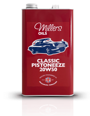 Millers Classic Pistoneeze 20W-50 – 1L, 5L