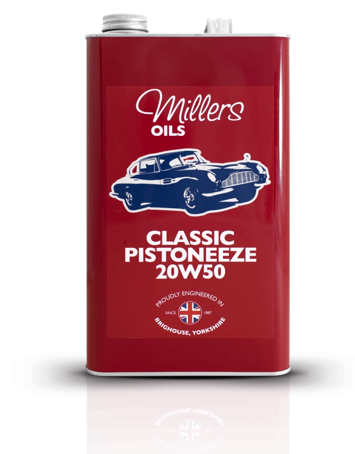 Millers Classic Pistoneeze 20W-50 – 1L, 5L